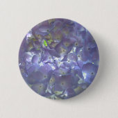 Elegante boho staubige lila Blumenarten Blume Button (Vorderseite)