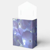 Elegante boho staubige lila Blumenarten Blume Geschenkschachtel (Geöffnet)