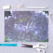 Elegante boho staubige lila Blumenarten Blume Seidenpapier (Handwerk)