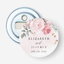 Elegante Boho Summer Blush Blumenhochzeit