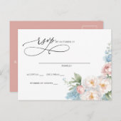 Elegante Boho Summer Blush UAWG Postkarte (Vorne/Hinten)