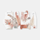 Elegante BohoPampas-Gras-Babydusche Geschenkschachtel (Ungefaltet)