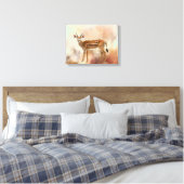 Elegante Bongo-Antilopen-Leinwandkunst Leinwanddruck (Insitu (Schlafzimmer))