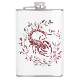 Elegante Boss-Girl-Skorpion-Flasche Flachmann