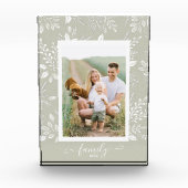 Elegante Botanicals Fotoblock (Vorderseite)