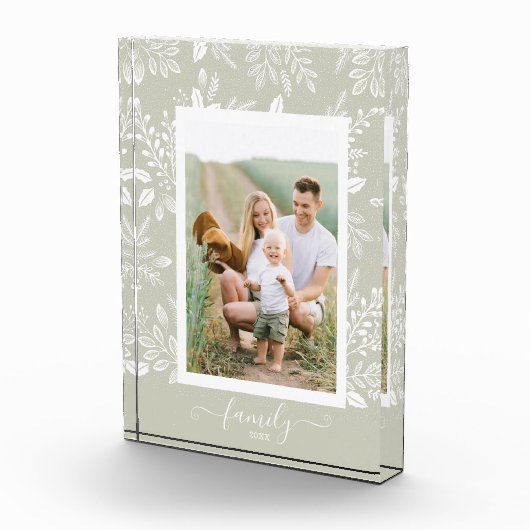 Elegante Botanicals Fotoblock (Rechts)