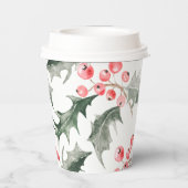 Elegante Botanicals Pappbecher (Rückseite)