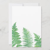 Elegante Botanicals speichern die Datumskarten Save The Date (Rückseite)