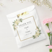 Elegante Botanische Grüne Hochzeiten Danke Geschenktütchen (Versiegelt)