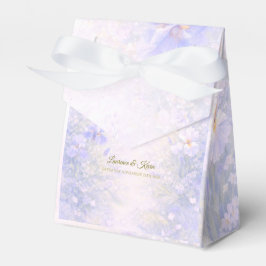 Elegante botanische Hochzeit Geschenkschachtel