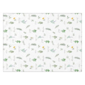 Elegante botanische Küche Tischdecke (Vorderseite (Horizontal))