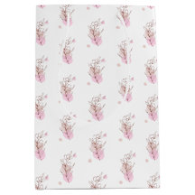 Elegante Botanische Line-Art-Geschenktüte