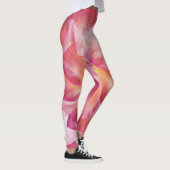 Elegante botanische Rose Blossom Leggings (Rechts)