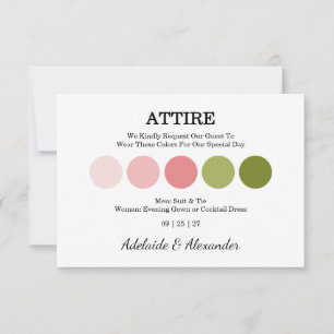Elegante botanische Rose in Rosa Hochzeit