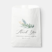 Elegante botanische Vegetation Gold Berries Vielen Geschenktütchen (Vorderseite)