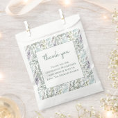 Elegante Botanische Wasserfarbenspülung Geschenktütchen (Ausgeschnitten)