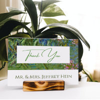 Elegante Botanische Wasserlilien Hochzeit