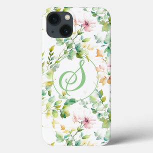 Elegante botanische Wildblumen Case-Mate iPhone Hülle