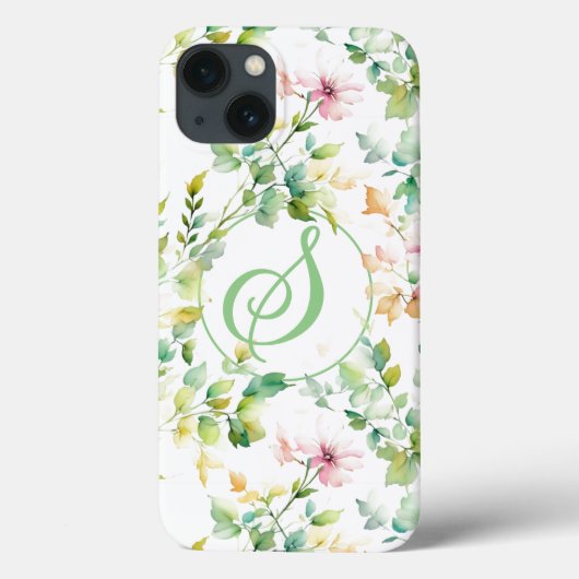 Elegante botanische Wildblumen Case-Mate iPhone Hülle (Rückseite)