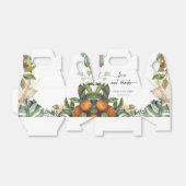 Elegante botanische Zitrusgrün Geschenkschachtel (Ungefaltet)