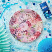 Elegante Bouquets Pappteller (Party)