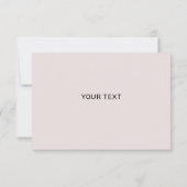 Elegante Bow Graduation Party Dankeskarte (Rückseite)