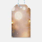 Elegante Branches Rustic Lantern Vielen Dank Geschenkanhänger (Rückseite)