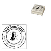 Elegante Brasserei mit benutzerdefinierten Logos Gummistempel (Stempel)