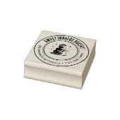 Elegante Brasserei mit benutzerdefinierten Logos Gummistempel (Stempel)