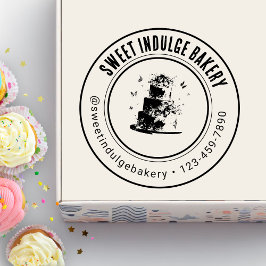 Elegante Brasserei mit benutzerdefinierten Logos Gummistempel