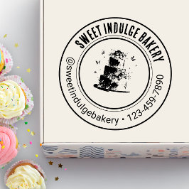 Elegante Brasserei mit benutzerdefinierten Logos Permastempel