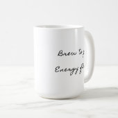 Elegante Bräune für energietechnische Tasse (VorderseiteRechts)