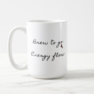 Elegante Bräune für energietechnische Tasse