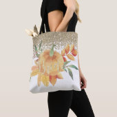 Elegante Braut Chic, Kürbis Tasche (Von Nahem)