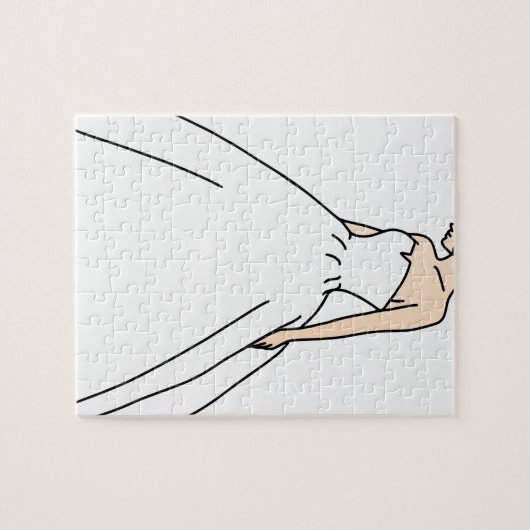 Elegante Braut Puzzle (Horizontal)