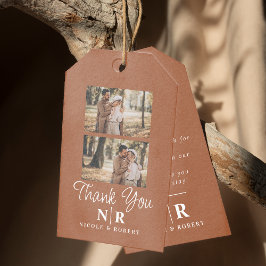 Elegante Braut- und Körperinitialen für Hochzeiten Geschenkanhänger