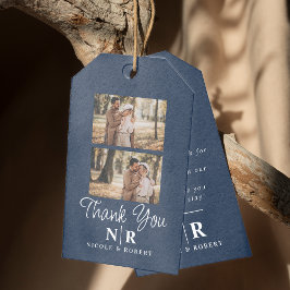 Elegante Braut- und Körperinitialen für Hochzeiten Geschenkanhänger