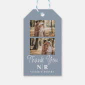 Elegante Braut- und Körperinitialen für Hochzeiten Geschenkanhänger (Vorderseite)