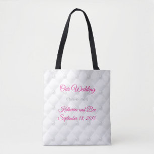 Elegante Braut Wedding Planung Tasche