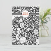 elegante Brautdusche Einladung (Stehend Vorderseite)