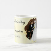 Elegante Brautjungfer-Geschenktasse Kaffeetasse (Mittel)