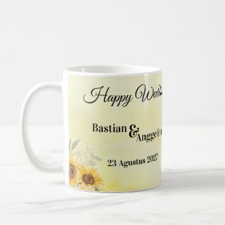 Elegante Brautjungfer-Geschenktasse Kaffeetasse