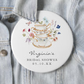 Elegante Brautparty Button (Beispiel)