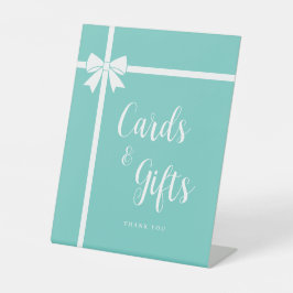 Elegante Brautparty Cards & Gifts Sockelschild