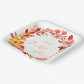 Elegante Brautparty-Teller Pappteller (Gewinkelt)