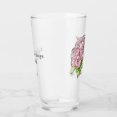 Elegante Brautschuhe Modeillustration Glas (Rechts)