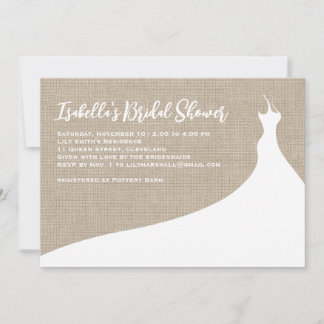Elegante Bridal-Dusche Einladung Einladung Einladu