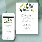 Elegante Bridal Dusche Einladung Wasserpark Califo