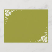 Elegante Bride Brautparty Party Einladung (Rückseite)