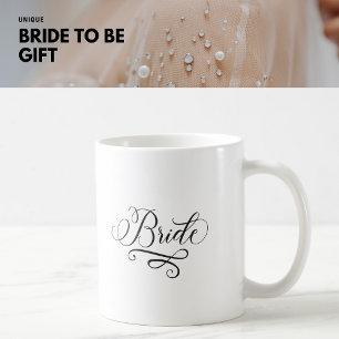 Elegante Bride Classic Black and White Tasse